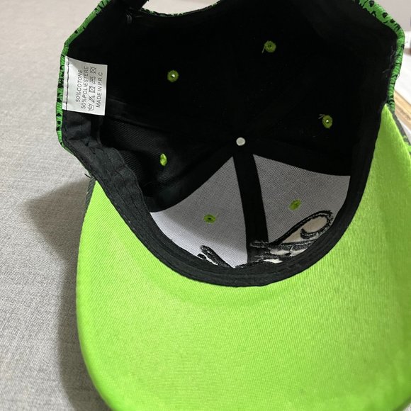 Italia Green and Black cap adjustable Velcro - Picture 5 of 5